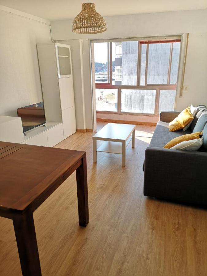 Precioso Apartamento En Primera Linea De Playa Вильягарсия-де-Ароса Экстерьер фото