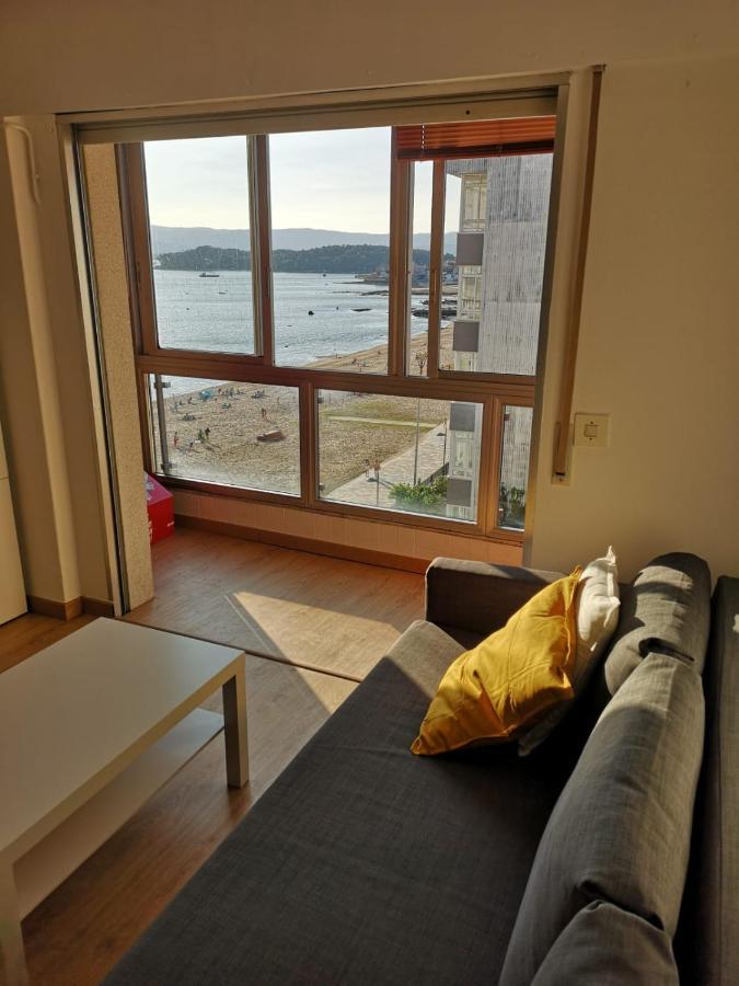Precioso Apartamento En Primera Linea De Playa Вильягарсия-де-Ароса Экстерьер фото
