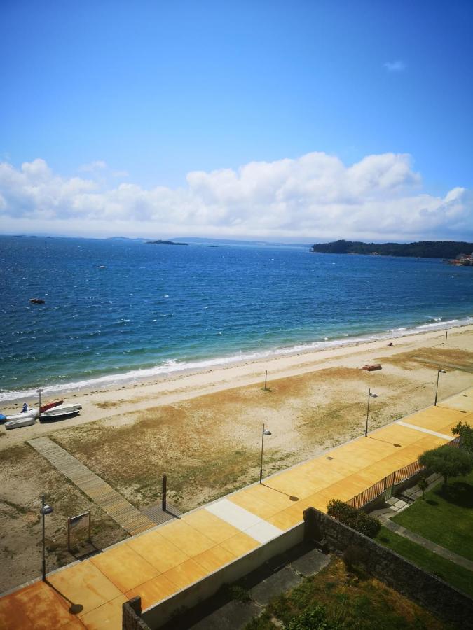 Precioso Apartamento En Primera Linea De Playa Вильягарсия-де-Ароса Экстерьер фото